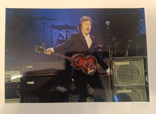 Paul McCartney: Conjunto 7 fotografías concierto