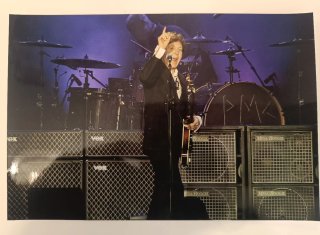 Paul McCartney: Conjunto 7 fotografías concierto