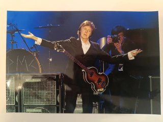 Paul McCartney: Conjunto 7 fotografías concierto