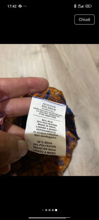 Minigonna vintage fantasia paisley