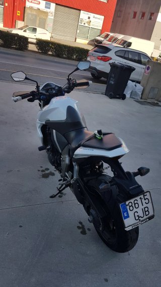 Honda CB1000R 2008 Naked Blanca