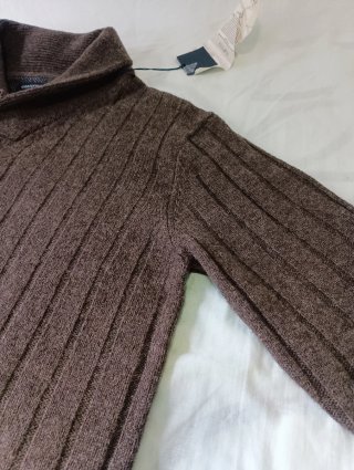 Jersey de lana de hombre Cortefiel Marrón Talla XL