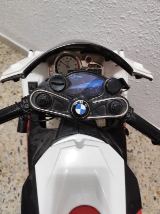 Moto Eléctrica BMW S 1000 RR Roja y Negra