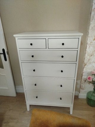Cómoda Ikea Blanca 6 Cajones