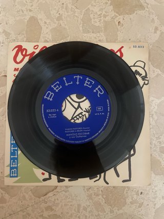 Vinilo 45rpm Villancicos Manolo Escobar