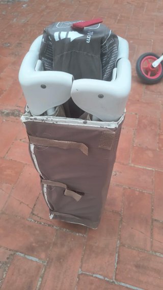 Cuna de viaje Jane plegable con funda