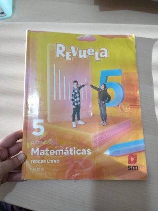 Matemáticas Revuelta 5 Primaria Galicia SM