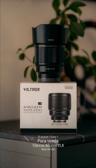 Viltrox 85mm f1.8 Sony E Mount