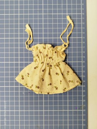 Vestido Muñeca Jesmar Floral Beige