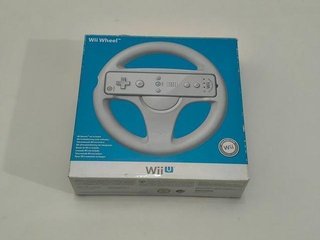 Volante Wii U con scatola e istruzioni