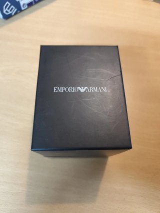 Reloj Emporio Armani Plata y Blanco