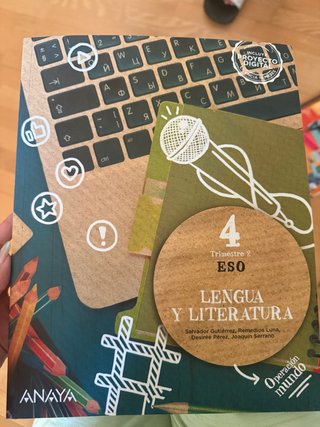 libros de lengua cuarto de la eso