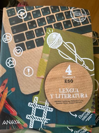 libros de lengua cuarto de la eso