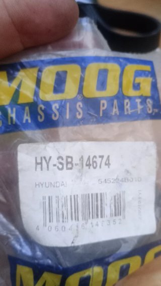 Casquillo Eje Delantero Hyundai H1 MOOG HY-SB-1467