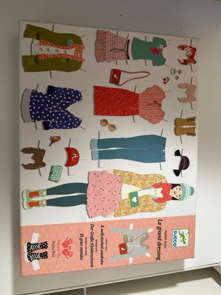 Djeco Le grand dressing Paper Doll