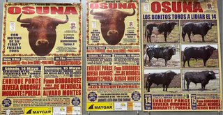 Cartel Toros Osuna 2005 Coleccionista