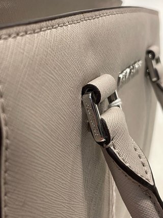 Bolso Michael Kors Beige/Gris