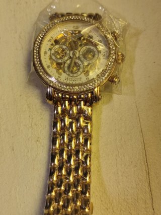 Reloj Lanscotte NUEVO Automático dorado