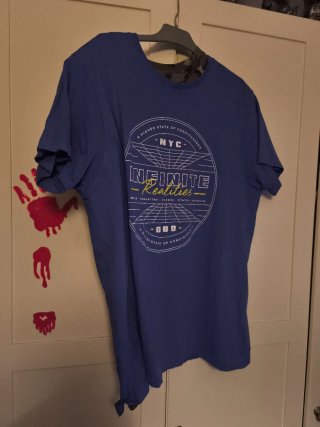 Camiseta Azul Infinite Realities