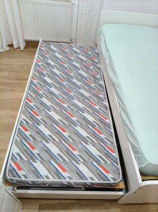Cama nido Ikea SLAKT con cajones