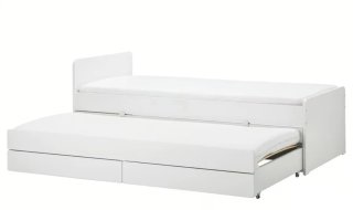 Cama nido Ikea SLAKT con cajones