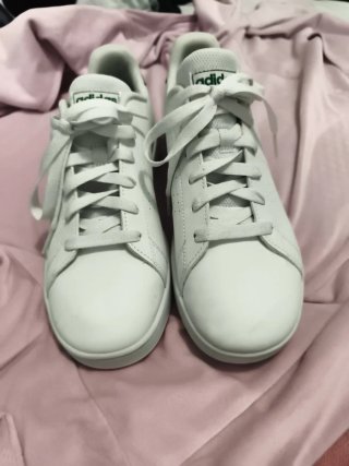 Zapatillas Adidas niña detalle verde