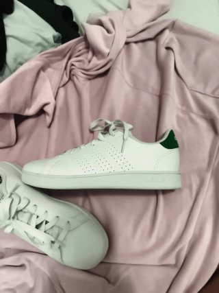 Zapatillas Adidas niña detalle verde