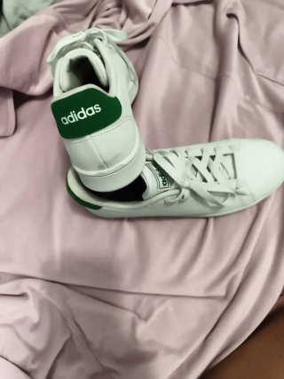 Zapatillas Adidas niña detalle verde