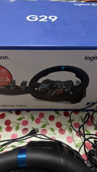 Logitech G29 + Palanca Cambios + Pedales