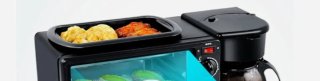 Horno Tostador,sartén y Cafetera 3 en 1