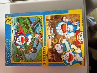 Puzzles Doraemon 2x48 piezas Educa