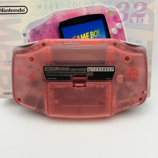 Nintendo Game Boy Advance Milky Pink Rosa AGB-001