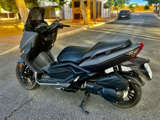 Wottan Storm 125 Scooter escape HMLGD