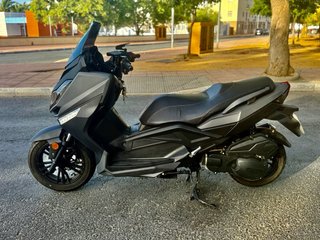 Wottan Storm 125 Scooter escape HMLGD