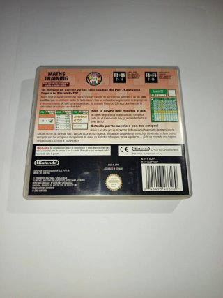 Maths Training Prof Kageyama Nintendo DS completo