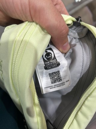 Riñonera Arc'teryx Mantis 1 Verde