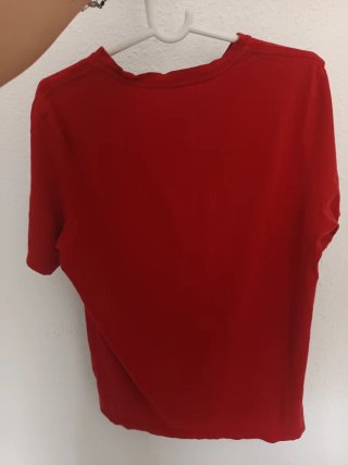 Camiseta Adidas Roja Talla L