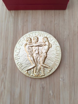 Medalla Nobel de la Paz premio nobel de la paz