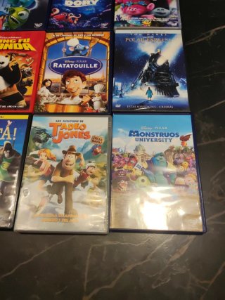 Lote Películas DVD Infantiles Variadas