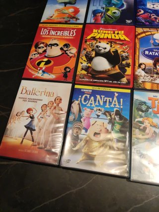 Lote Películas DVD Infantiles Variadas