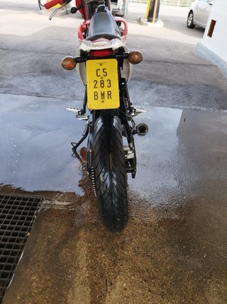 Rieju MRT 50 Supermotard Roja y Blanca