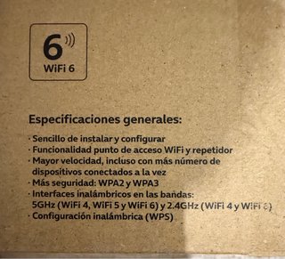 Amplificador Smart WiFi 6 Go Movistar