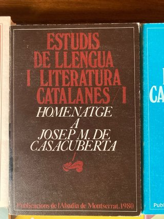 Llengua i literatura catalanes