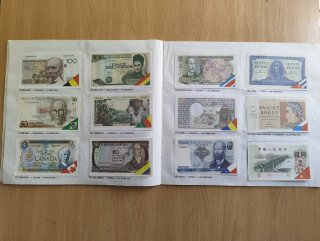 Álbum Mundi Billetes Vintage - 80 Modelos
