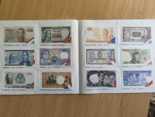 Álbum Mundi Billetes Vintage - 80 Modelos