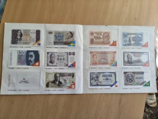 Álbum Mundi Billetes Vintage - 80 Modelos