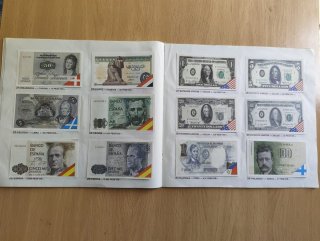 Álbum Mundi Billetes Vintage - 80 Modelos