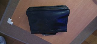 Cartera de piel para documentos