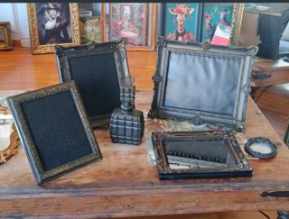 Conjunto Expositores Joyas Marcos Espejos