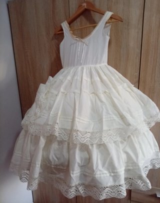 Cancan con enaguas niña Margarita Vercher talla 6